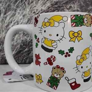 Sanrio White and Tan Mug